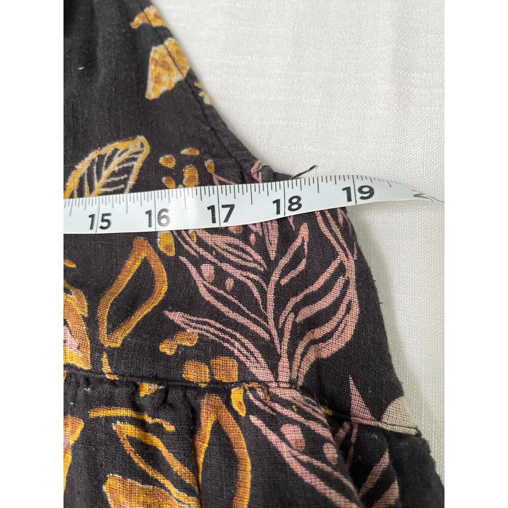 Free People Anita Botanical-Print Maxi Dress Size S - Picture 7 of 11